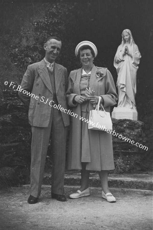 FERGUS GERRARD AND WIFE